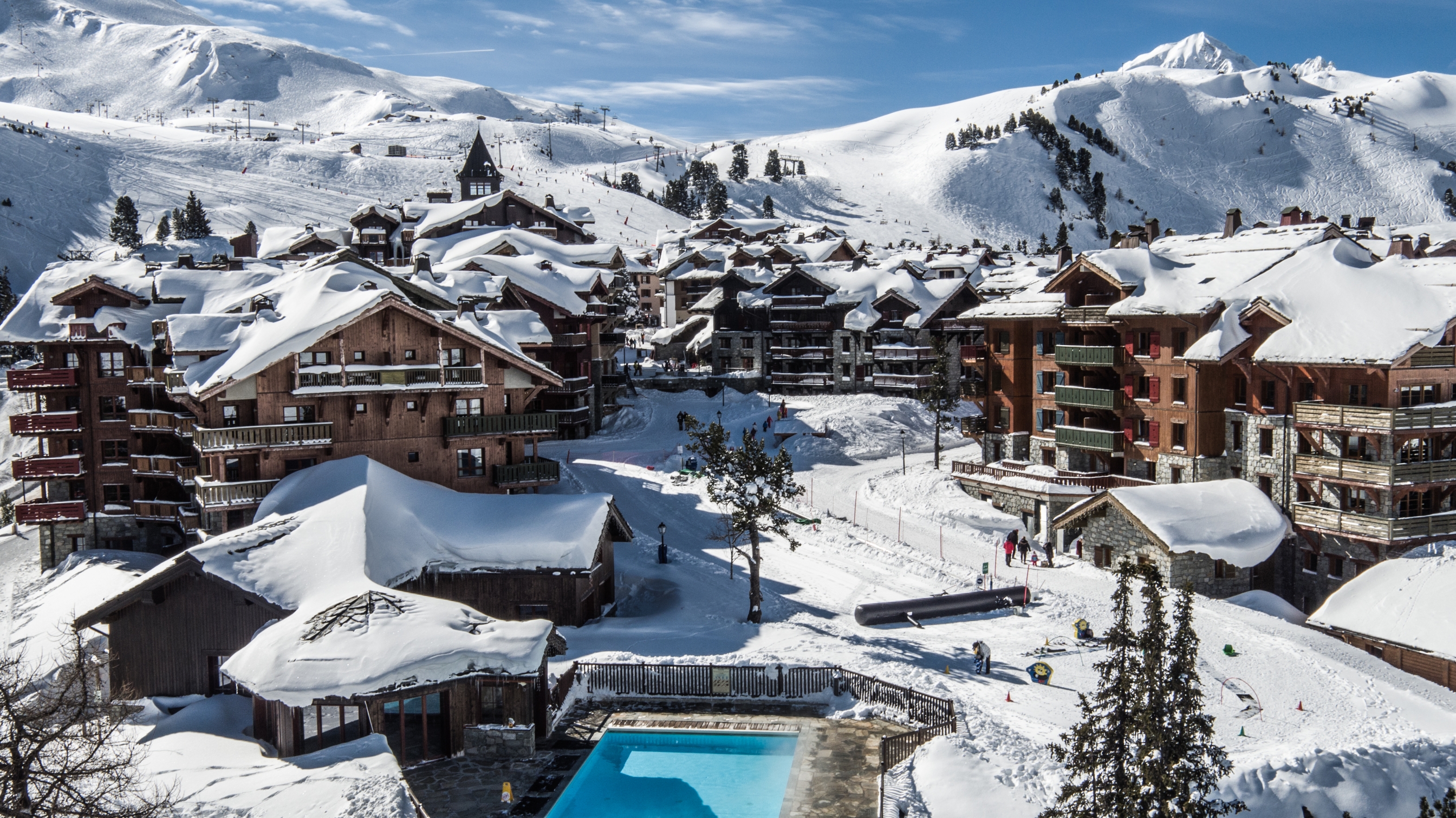 Les Arcs 1950 ski resort France