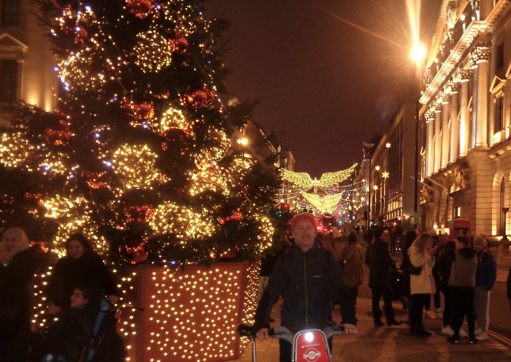 Christmas Lights Waterloo Place