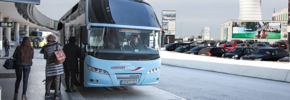 Vienna Airport Lines Bus, Vienna Airport