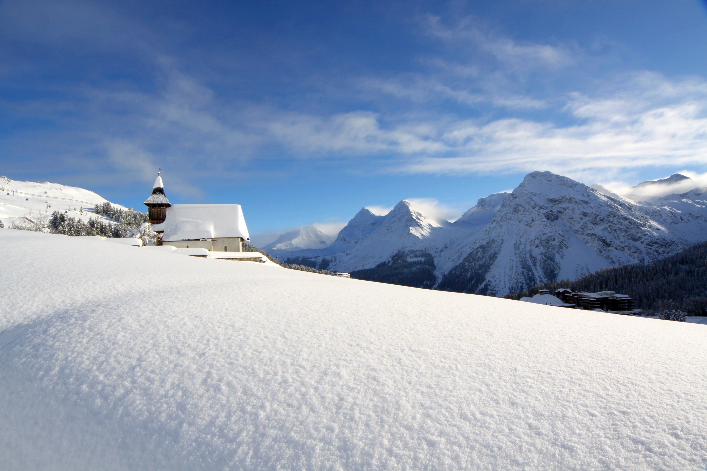 Bergkirchli church, Graubundem, Arosa