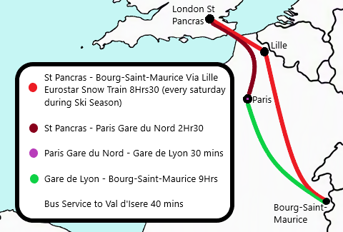 Route 5 Map